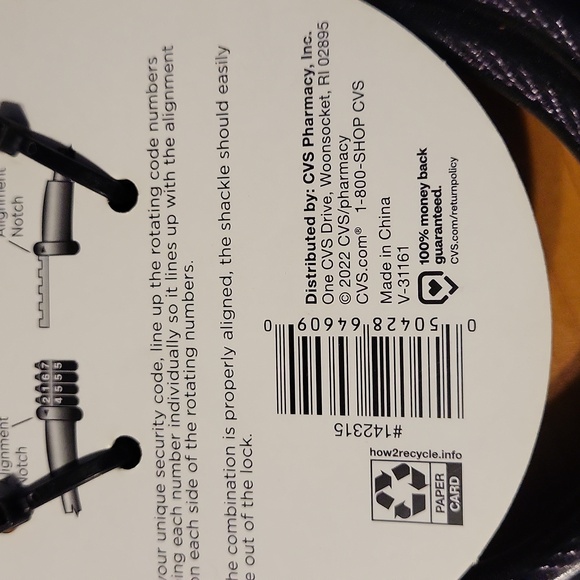 NWT Caliber bike lock - Picture 6 of 6